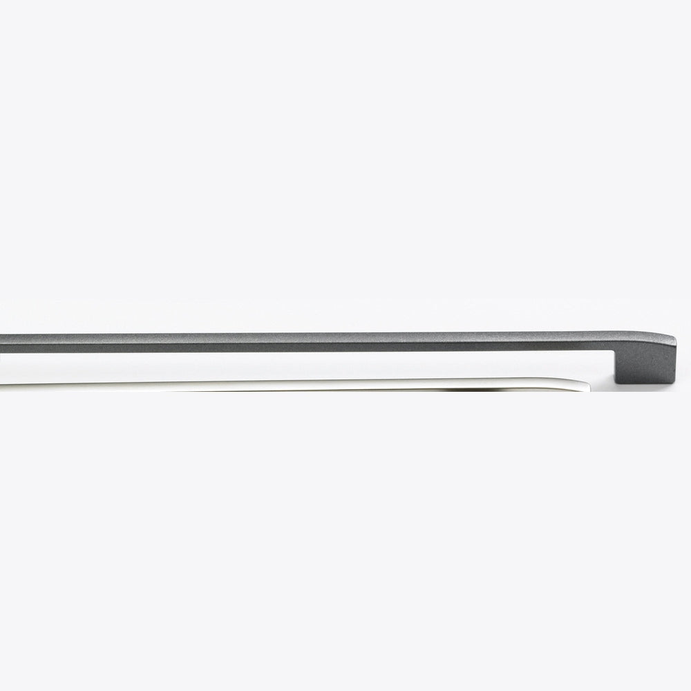 Schaub and Company 314-MSV milano silver cabinet pull