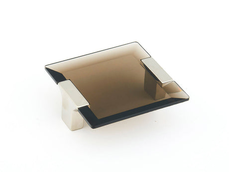 Schaub and Company 315-15-SM hardware in satin nickel, additional view