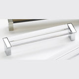 Schaub and Company 316-26-CL chrome clear bar cabinet pull