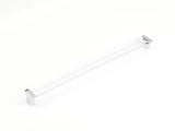 Schaub and Company 318-26-CL chrome clear bar cabinet pull