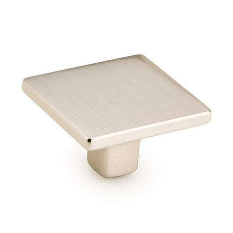 Schaub and Company 360-15 satin nickel cabinet knob