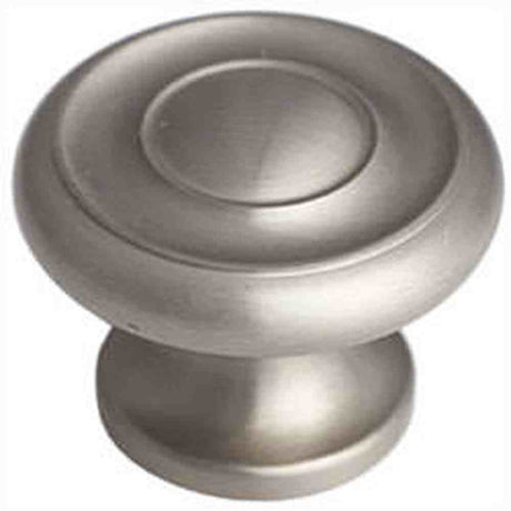 Schaub and Company 703-15 satin nickel mushroom cabinet knob