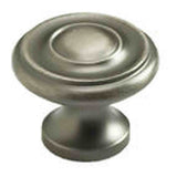Schaub and Company 703-AN antique nickel mushroom cabinet knob