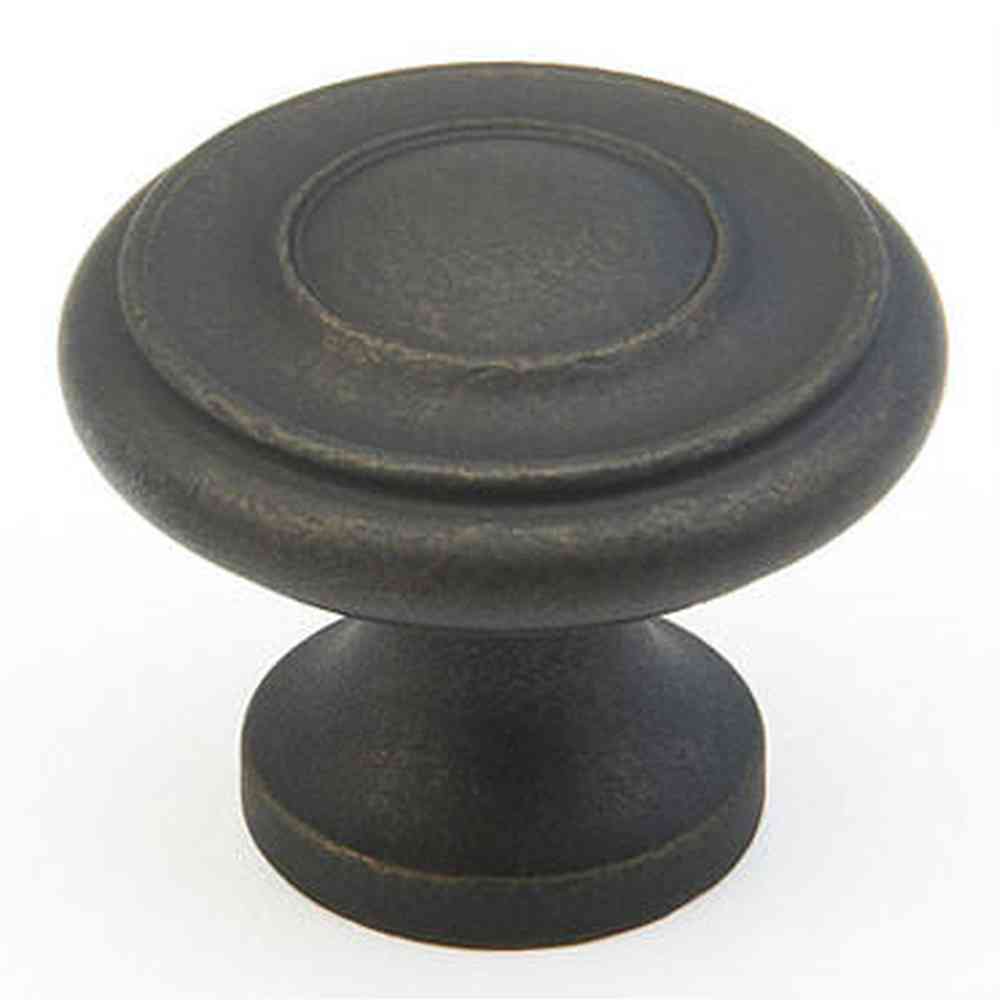 Schaub and Company 703-DBZ distressed bronze mushroom cabinet knob
