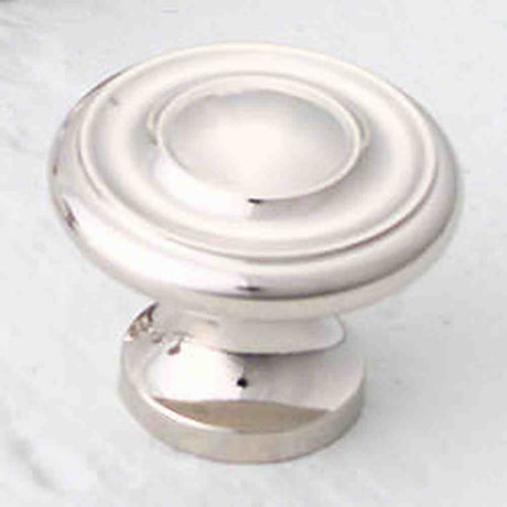 Schaub and Company 703-PN polished nickel mushroom cabinet knob