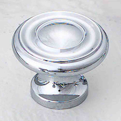 Schaub and Company 704-26 chrome mushroom cabinet knob