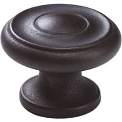 Schaub and Company 704-DBZ distressed bronze mushroom cabinet knob