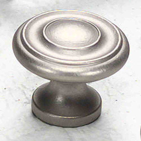 Schaub and Company 704-DN distressed nickel mushroom cabinet knob