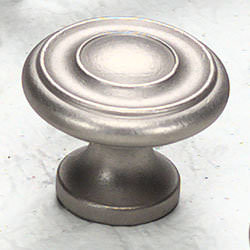 Schaub and Company 704-DN distressed nickel mushroom cabinet knob