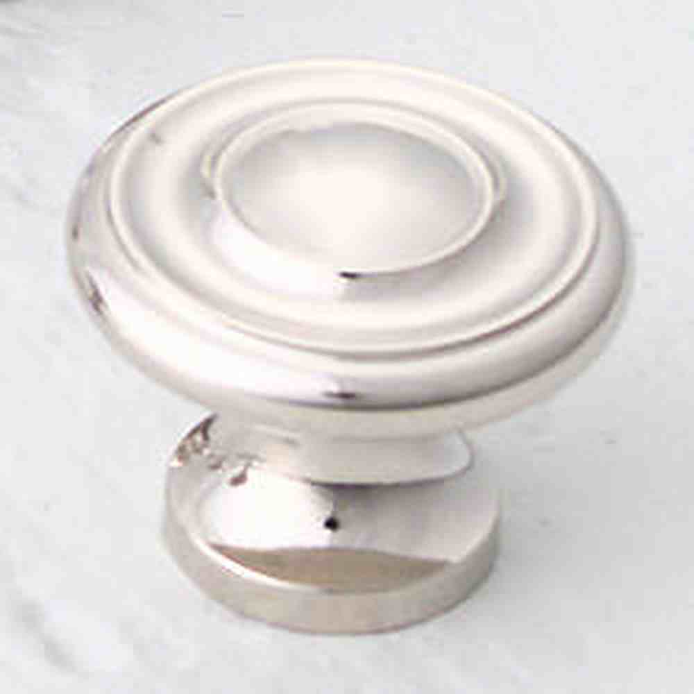 Schaub and Company 704-PN polished nickel mushroom cabinet knob