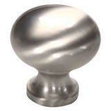 Schaub and Company 706-15 satin nickel mushroom cabinet knob