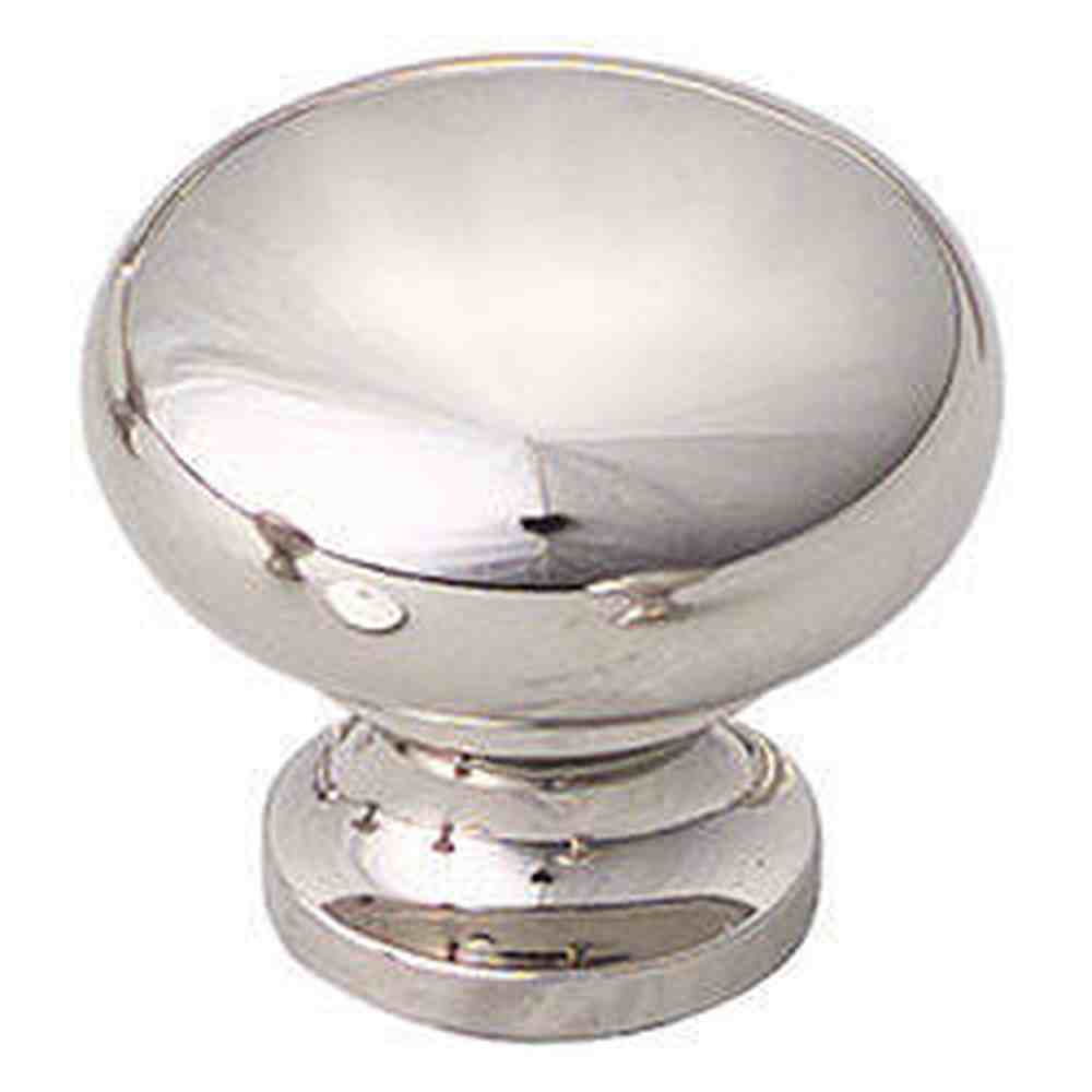 Schaub and Company 706-PN polished nickel mushroom cabinet knob