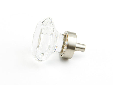 Schaub and Company 71-C-15 door knob in satin nickel, additional view