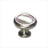Schaub and Company 711-15 satin nickel mushroom cabinet knob