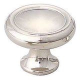 Schaub and Company 711-PN polished nickel mushroom cabinet knob