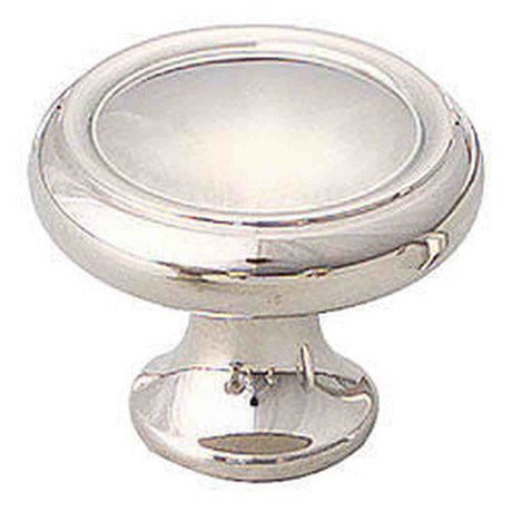 Schaub and Company 711-PN polished nickel mushroom cabinet knob