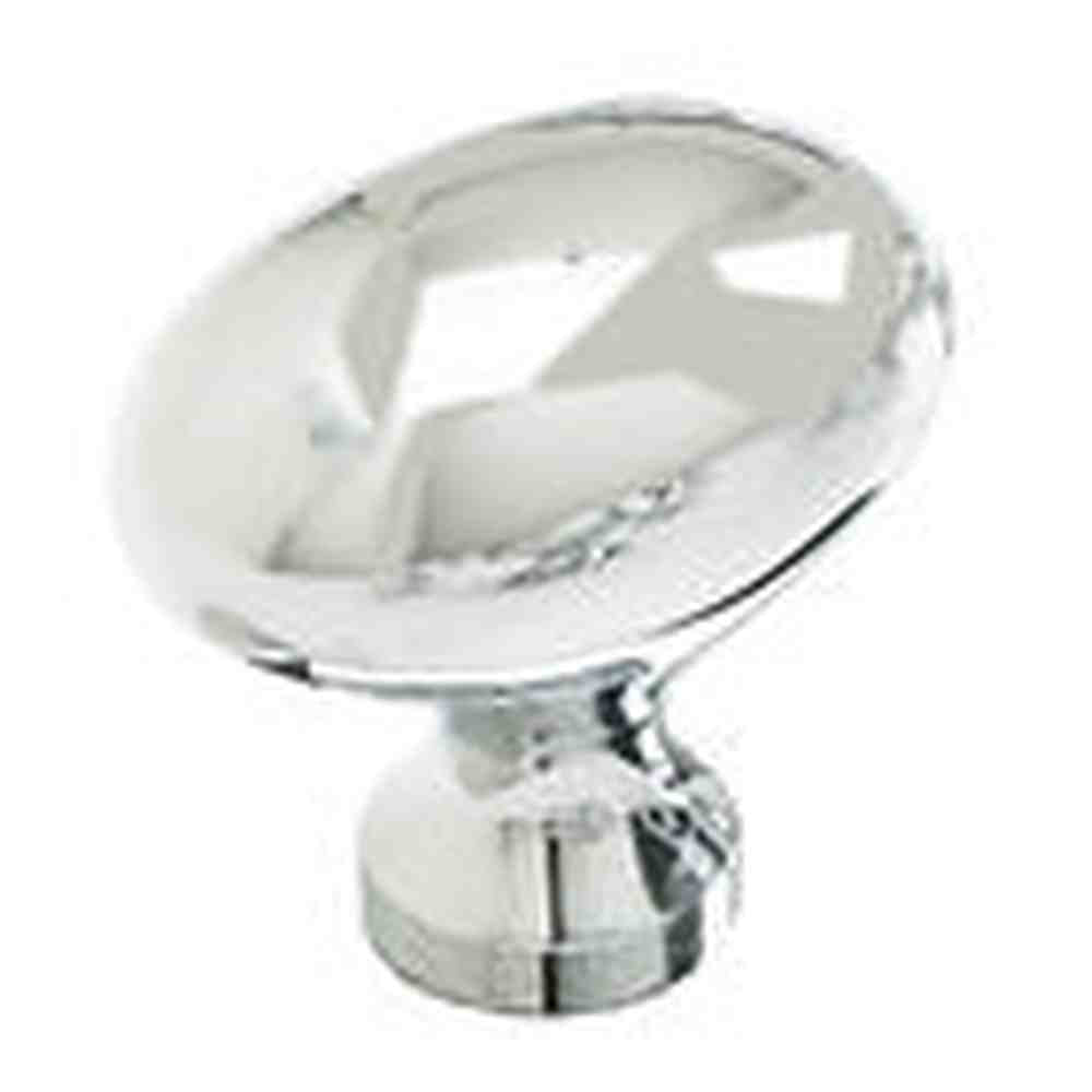 Schaub and Company 719-26 chrome oval cabinet knob