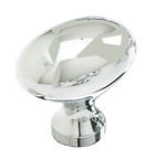 Schaub and Company 719 Solid Traditional Design Oval Cabinet Knob With 1-3/8" Diameter