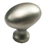 Schaub and Company 719-DN distressed nickel oval cabinet knob