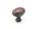 Schaub and Company 719-MIBZ michelangelo bronze oval cabinet knob