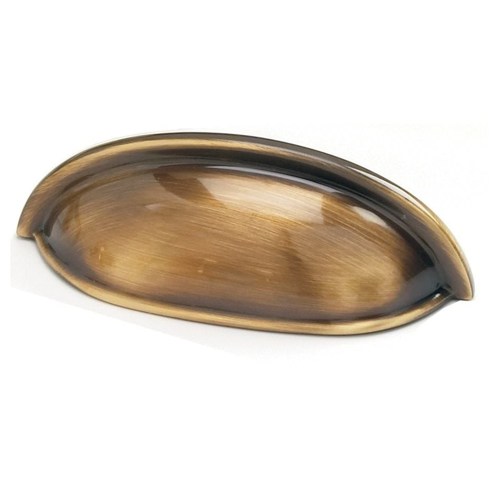 Schaub and Company 730-AB antique brass bar cabinet pull