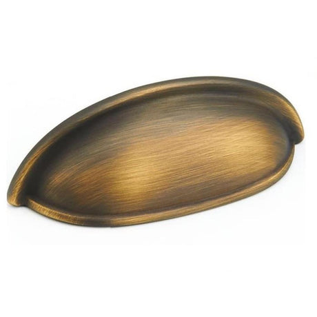 Schaub and Company 730-ALB antique light brass bar cabinet pull