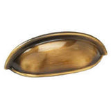 Schaub and Company 731-AB antique brass bar cabinet pull
