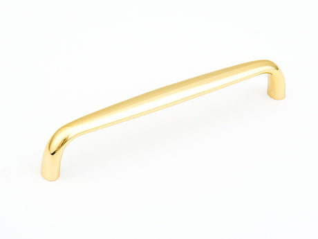 Schaub and Company 737-03 polished brass cabinet pull