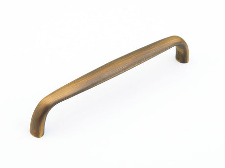 Schaub and Company 737-ALB antique light brass cabinet pull