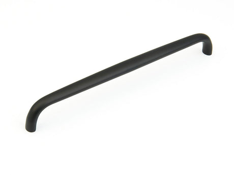 Schaub and Company 738-FB flat black cabinet pull / appliance pull