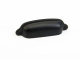 Schaub and Company 743-FB flat black bar cabinet pull