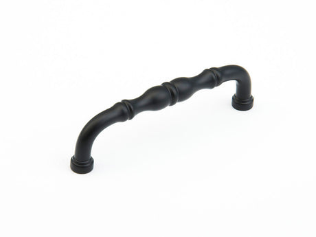 Schaub and Company 747-FB flat black cabinet pull