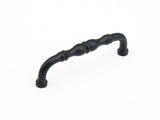 Schaub and Company 747-FB flat black cabinet pull