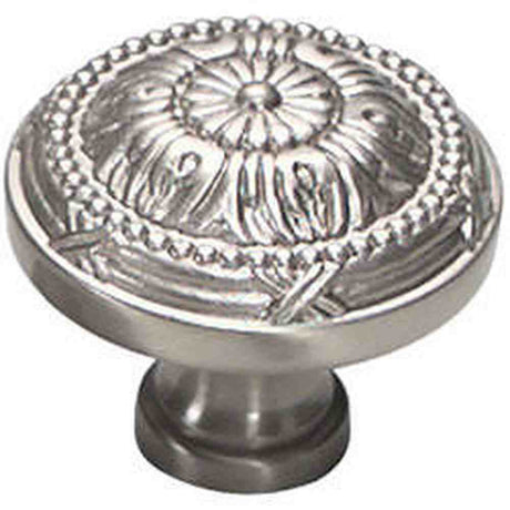 Schaub and Company 751-15 satin nickel mushroom cabinet knob