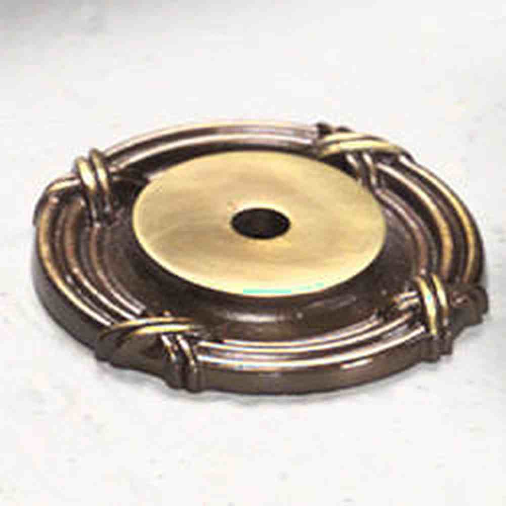 Schaub and Company 756-ALP antique light polished cabinet backplates