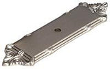 Schaub and Company 761-15 satin nickel cabinet backplates