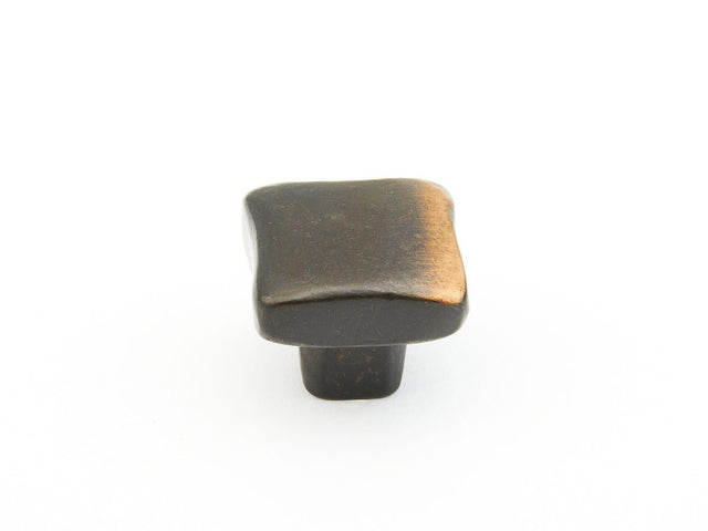 Schaub and Company 765-AZ antique bronze square cabinet knob