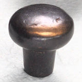 Schaub and Company 771 Bronze Mountain Design Mushroom Cabinet Knob With 1-1/4" Diameter