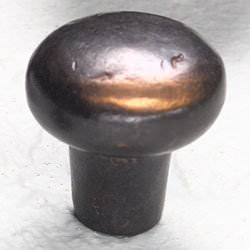 Schaub and Company 771 Bronze Mountain Design Mushroom Cabinet Knob With 1-1/4" Diameter