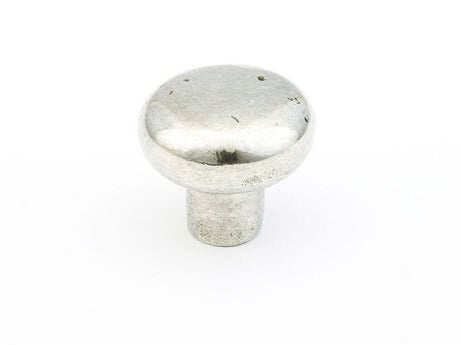 Schaub and Company 773-N natural britannium mushroom cabinet knob