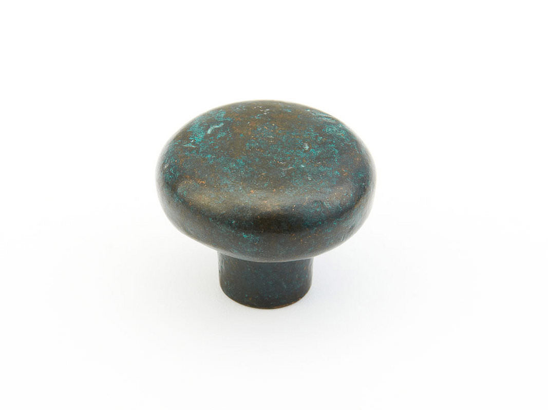 Schaub and Company 773 Bronze Mountain Design Mushroom Cabinet Knob With 1-5/8" Diameter