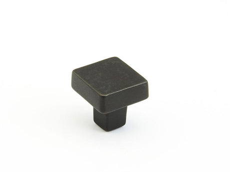 Schaub and Company 789-BB black bronze square cabinet knob