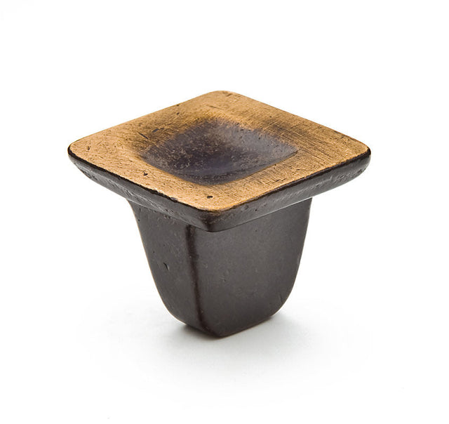Schaub and Company 810-AZ antique bronze square cabinet knob