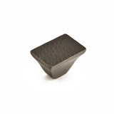 Schaub and Company 814-BB black bronze square cabinet knob