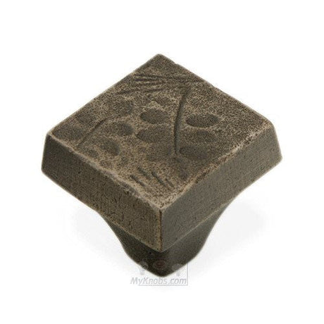 Schaub and Company 826-LAZ Willow Collection 1-1/4 Inch Square Cabinet Knob