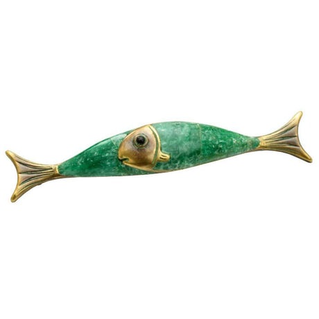Schaub and Company 850-J/DGW jade cabinet pull