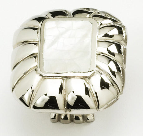 Schaub and Company 851-MOP-PN pearl / nickel designer cabinet knob