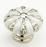 Schaub and Company 853-MOP-PN pearl / nickel designer cabinet knob
