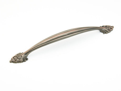 Schaub and Company 868-MIBZ michelangelo bronze arched cabinet pull