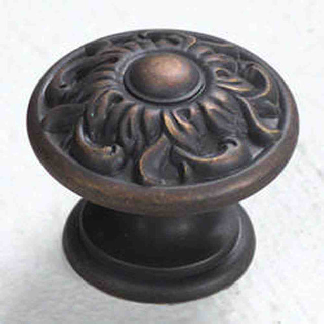 Schaub and Company 870-ABZ ancient bronze mushroom cabinet knob